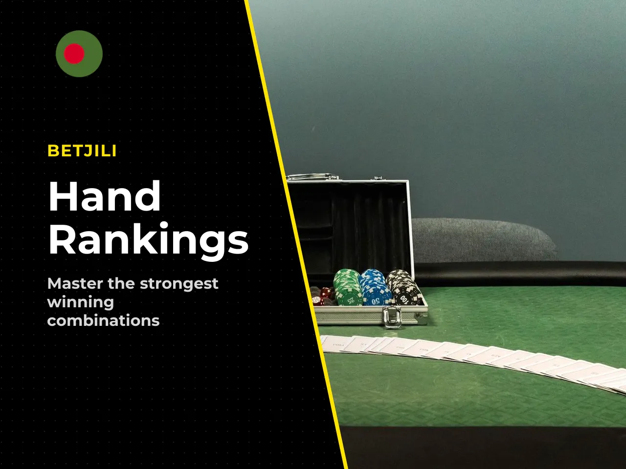 Strongest Hands: Trail, Pure Sequence, Sequence. The top of the hand ranking is opened by **Trail** (three cards of the same rank). The probability of being dealt this set from a 52-card deck is appro