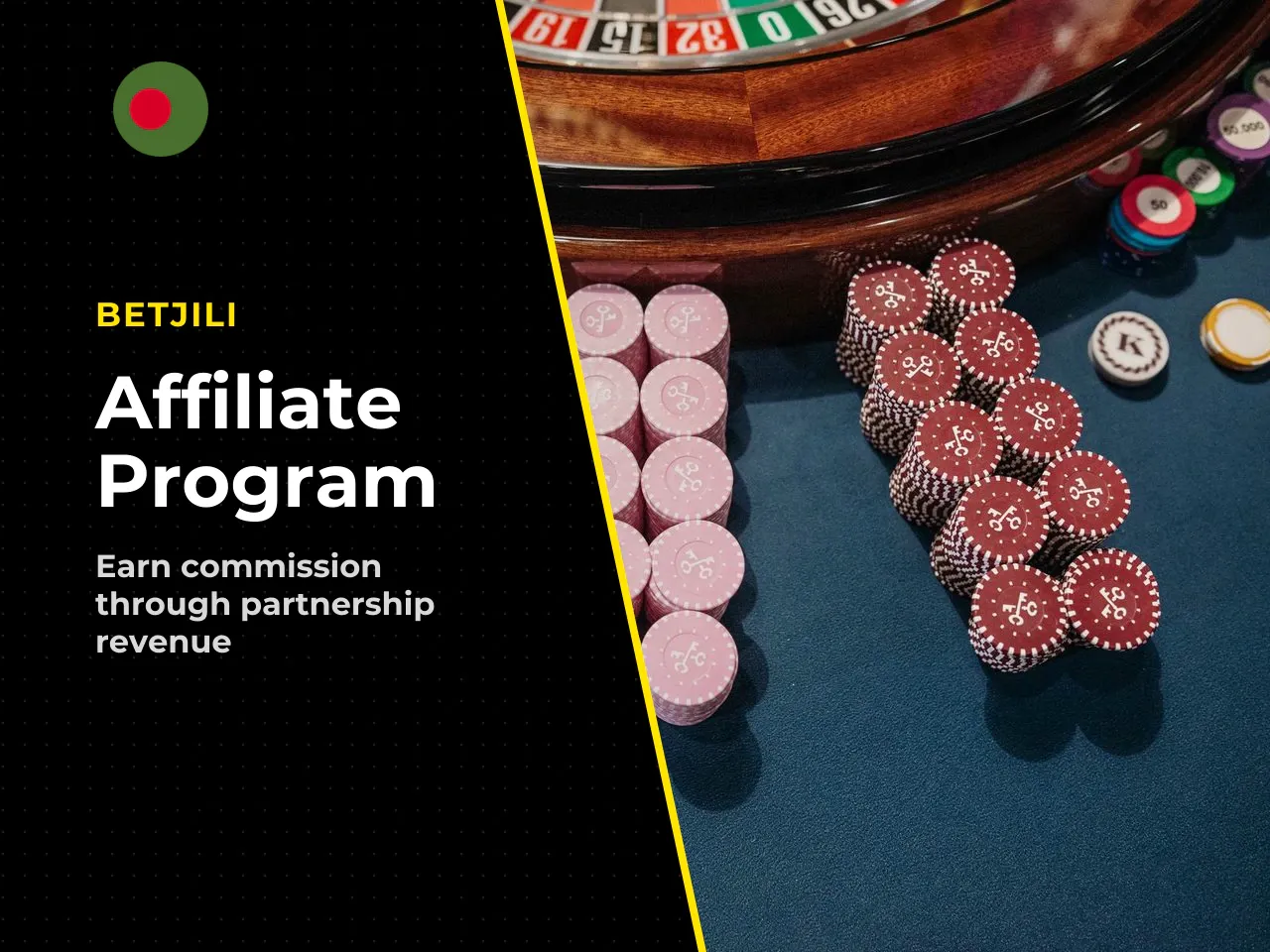 What Is the Betjili Affiliate Program and Who Is It For. The Betjili Affiliate Program is a commercial partnership built on a Revenue Share model. A partner drives traffic to the operator's platform a